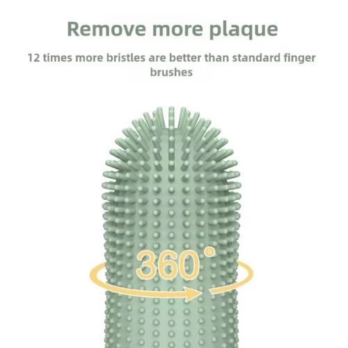 Silicone Finger Toothbrush for Pet Dental Care