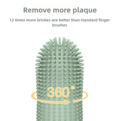 Silicone Finger Toothbrush for Pet Dental Care